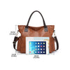 Svala | Large leather tote bag-Elly Rose