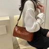 Trine | Vintage Leather Crossbody Bag with Woven Adjustable Strap-Elly Rose