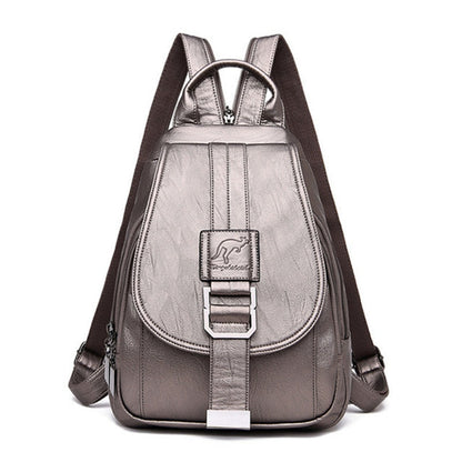 Women's leather backpack - Carolyn-Elly Rose