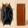 Elina | Elegant Oil Wax Cowhide Tote