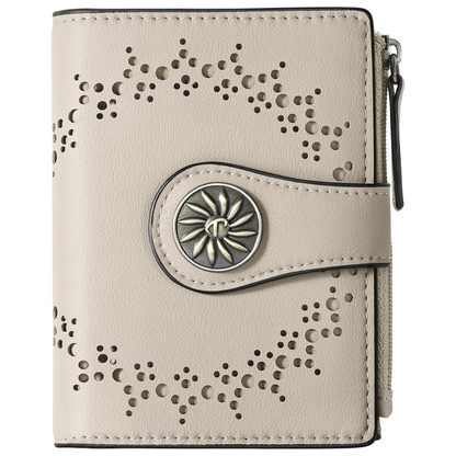 Women's RFID wallet with zip pocket - Claire-Elly Rose