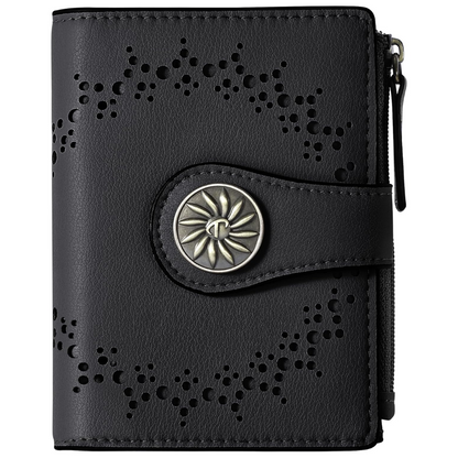 Women's RFID wallet with zip pocket - Claire-Elly Rose