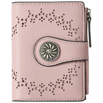 Women's RFID wallet with zip pocket - Claire-Elly Rose