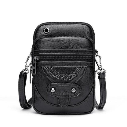 Vintage leather shoulder bag - Jaida-Elly Rose