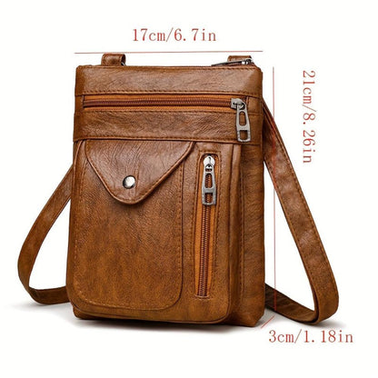 Clara Vintage Crossbody Bag-Elly Rose