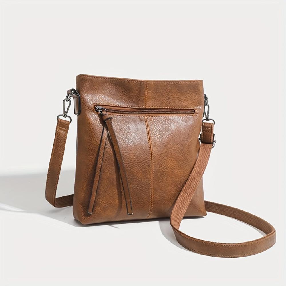 Lena Retro Square Crossbody Bag-Elly Rose