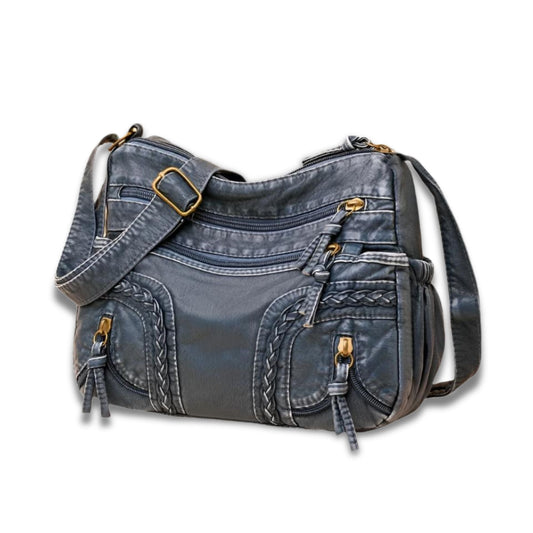 WeaveStyle - Shoulder bag with braided details-Elly Rose