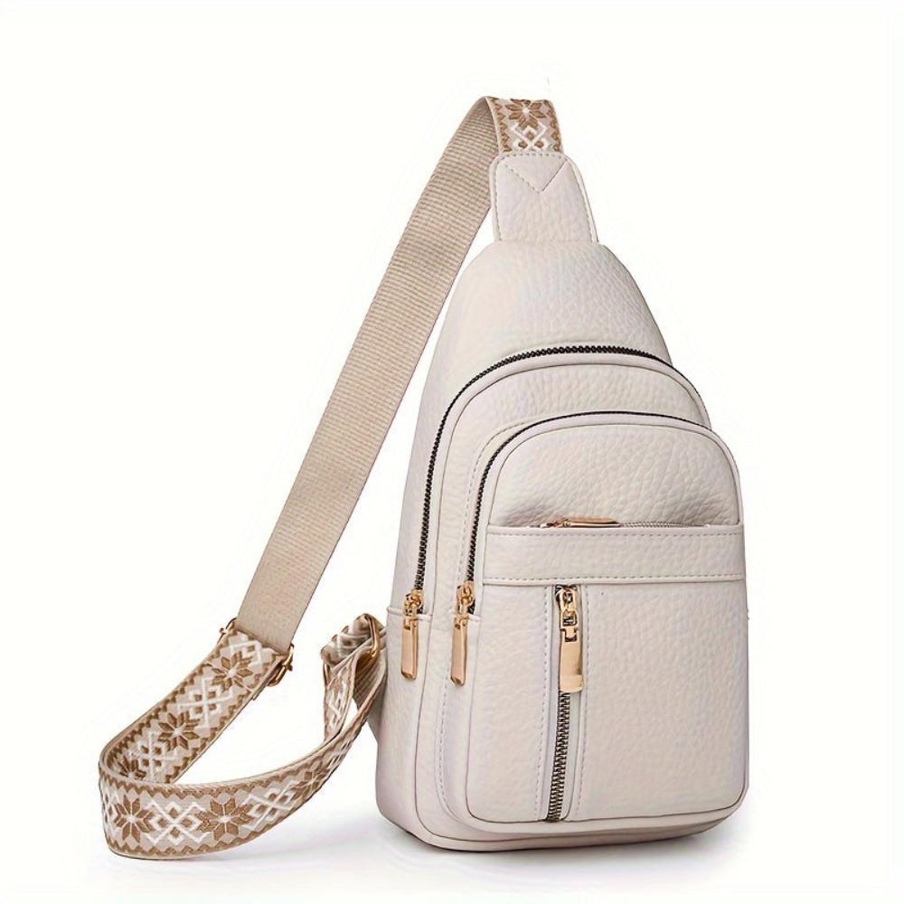 Hazel Vintage Chest Crossbody Bag-Elly Rose