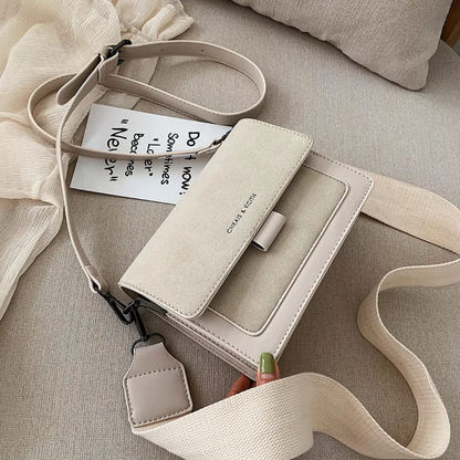 Kristel shoulder bag with practical flap opening-Elly Rose