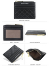 Quilted cardholder | Compact and trendy-Elly Rose
