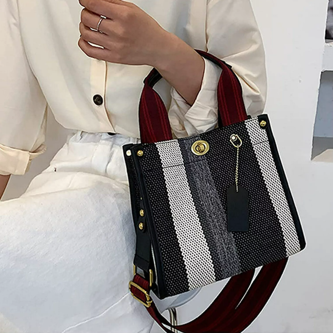 Rachelle canvas carrier bags - Versatile and trendy-Elly Rose