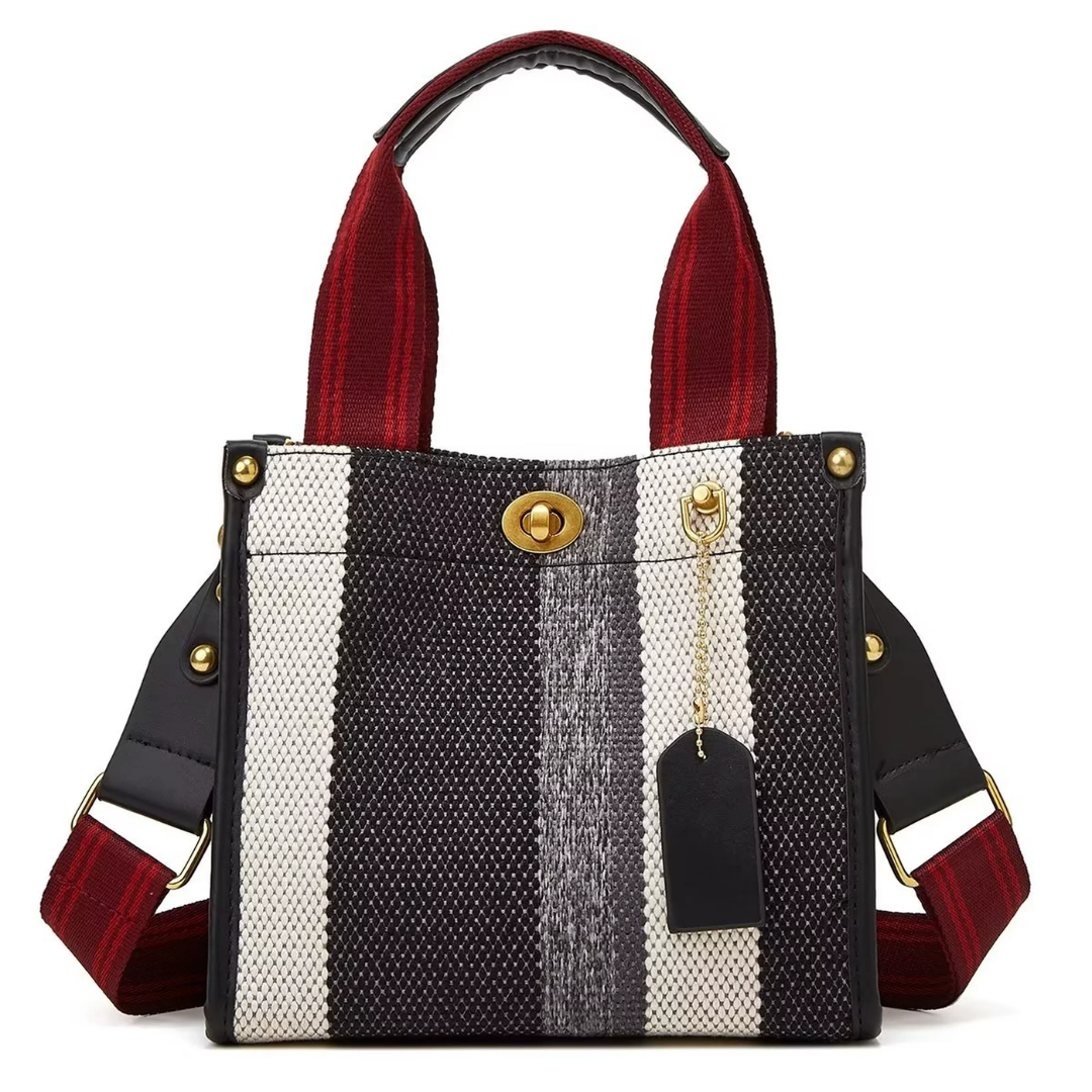 Rachelle canvas carrier bags - Versatile and trendy-Elly Rose