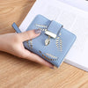Leather wallet with gold leaf | Trendy and practical-Elly Rose