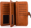 Leather wallet with strap | Large capacity-Elly Rose