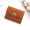 Velvet leather mini wallet | Compact and trendy-Elly Rose