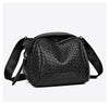 Wilja | Hand-woven beef leather large capacity bag-Elly Rose