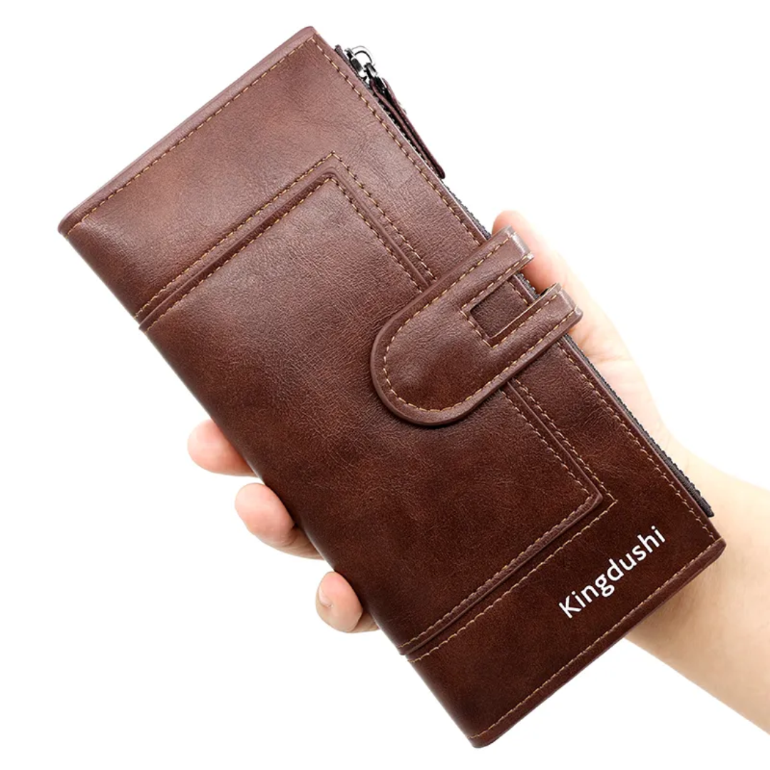 Long leather wallet | Practical and elegant-Elly Rose