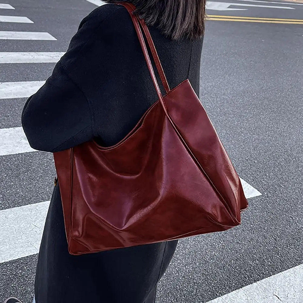 Trixie- Elegant leather shoulder bag-Elly Rose