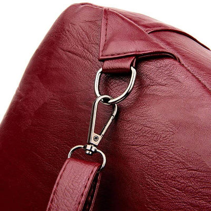 Women's leather backpack - Carolyn-Elly Rose