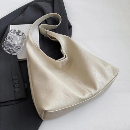 Leather tote bag for women - Linde-Elly Rose