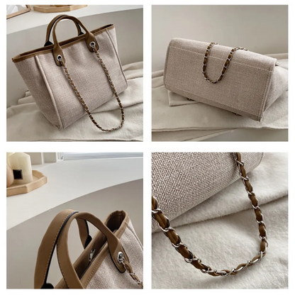 Evelyn large carry bag - Timeless and fashionable-Elly Rose