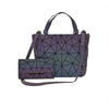 Gina Glow in the Dark Bag | Tote bag with geometric pattern-Elly Rose