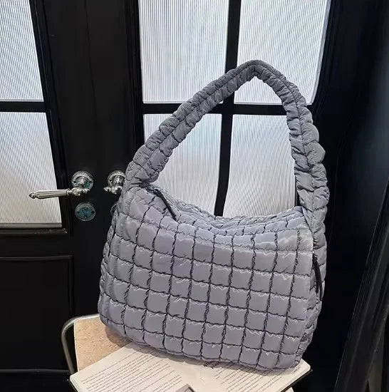 SUPERB - Elegant gathered shoulder bag-Elly Rose