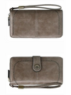 Leather wallet with strap | Large capacity-Elly Rose