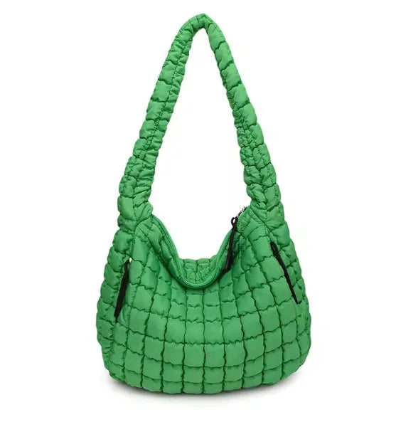 SUPERB - Elegant gathered shoulder bag-Elly Rose