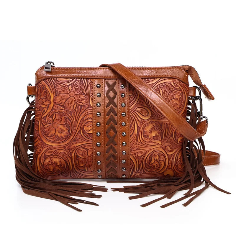 WildBloom - Elegant Boho shoulder bag-Elly Rose