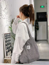 FemmeJet - Trendy corduroy shoulder bag-Elly Rose