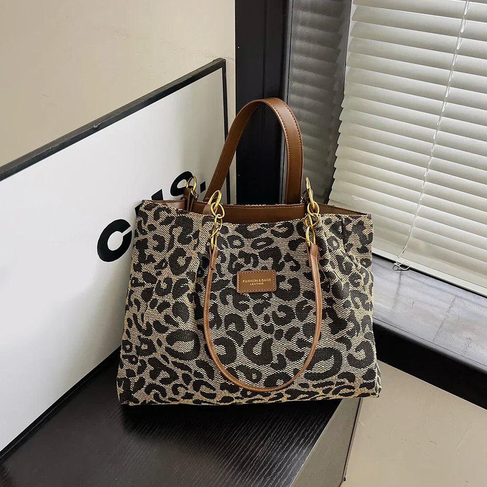 PersonaBag - Cute leopard shoulder bag-Elly Rose