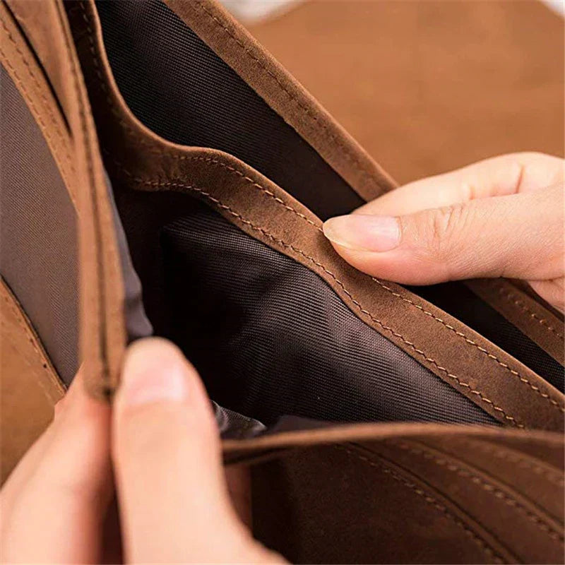 Love - Leather wallet for sons-Elly Rose