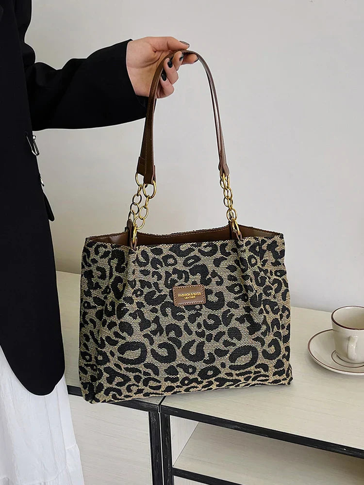 PersonaBag - Cute leopard shoulder bag-Elly Rose