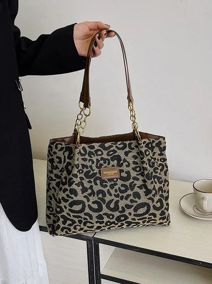 PersonaBag - Cute leopard shoulder bag-Elly Rose