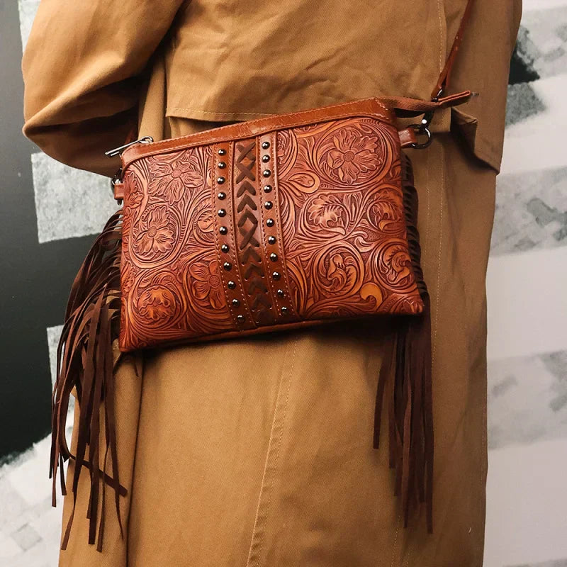 WildBloom - Elegant Boho shoulder bag-Elly Rose