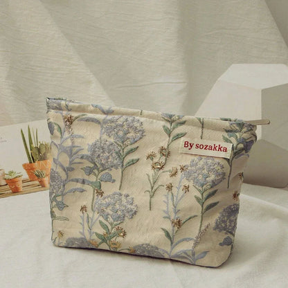 BotanicaBag - Floral make-up travel bag-Elly Rose