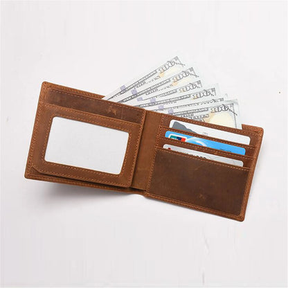 Love - Leather wallet for sons-Elly Rose