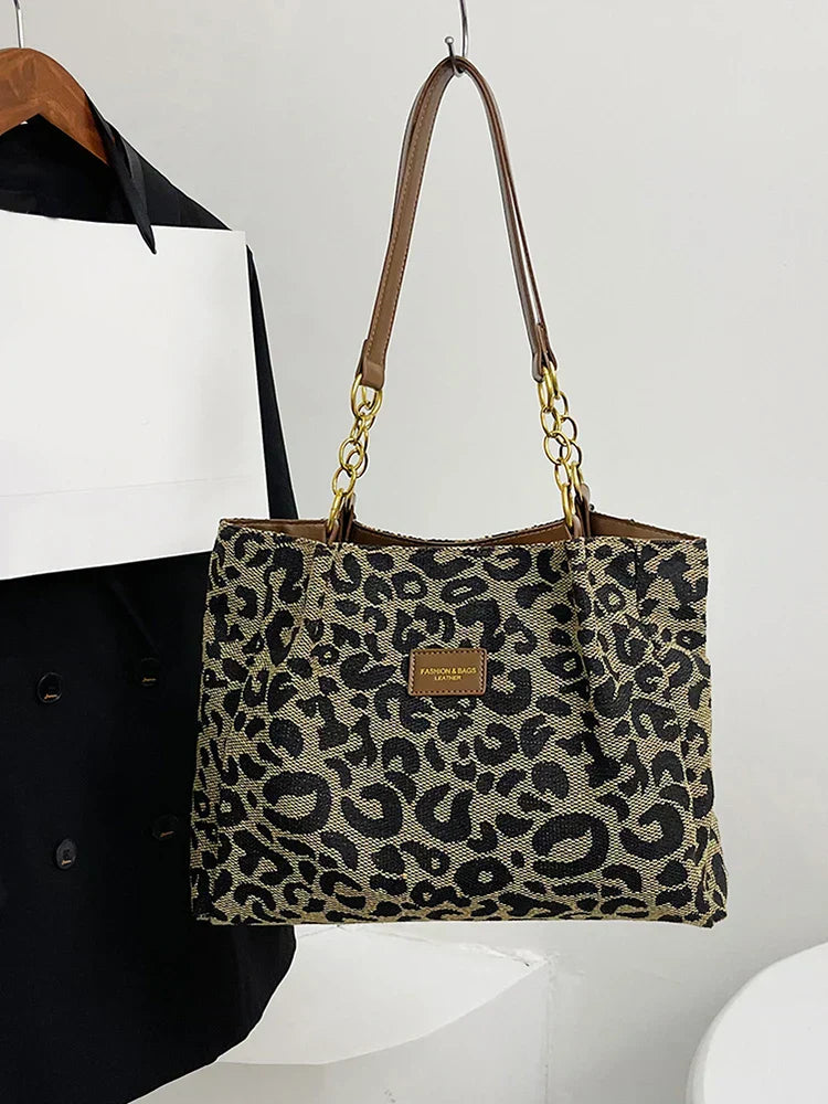 PersonaBag - Cute leopard shoulder bag-Elly Rose