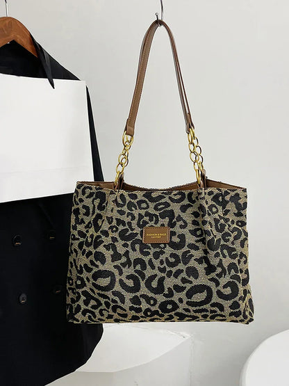 PersonaBag - Cute leopard shoulder bag-Elly Rose