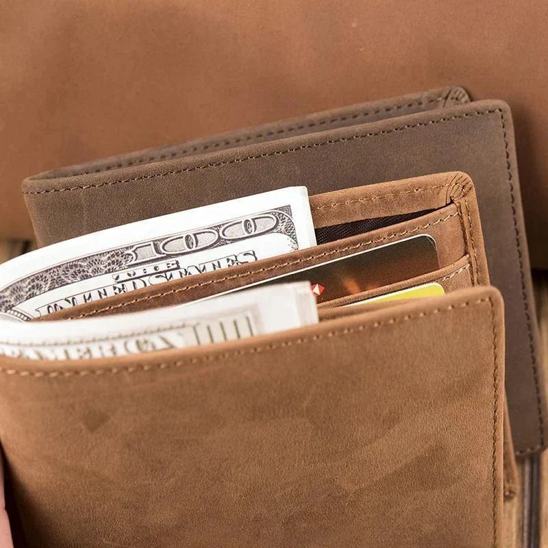 Love - Leather wallet for sons-Elly Rose