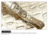 Isabella Shoulder bag | Spacious bag with crocodile print-Elly Rose