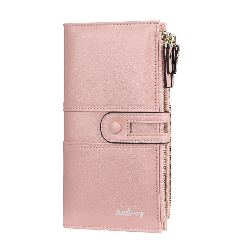 Classic wallet with double zip closure | Trendy and practical-Elly Rose