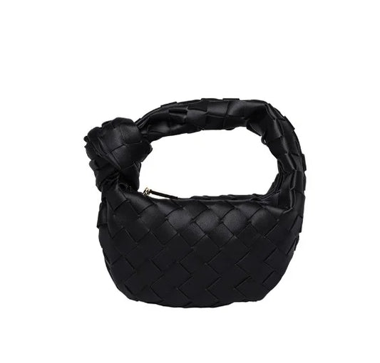 Elegant and modern woven handbag - Malani-Elly Rose