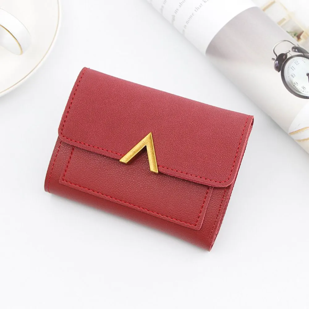 Velvet leather mini wallet | Compact and trendy-Elly Rose