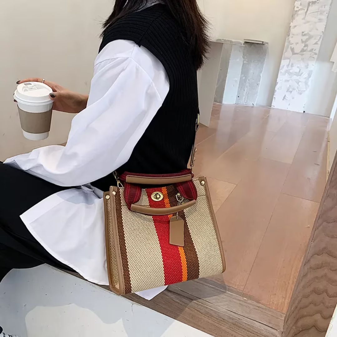 Clara canvas carrier bags - Versatile and trendy-Elly Rose