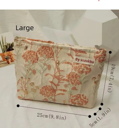 BotanicaBag - Floral make-up travel bag-Elly Rose