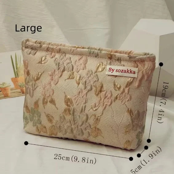 BotanicaBag - Floral make-up travel bag-Elly Rose