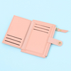 Velvet leather mini wallet | Compact and trendy-Elly Rose