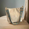 Women's vintage leather shoulder bag - Kelsey-Elly Rose